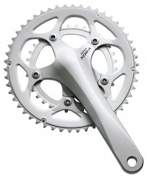 KRG Shimano Sora 34/50 Zähne 170mm FC-3550 sw.,HollowtechII,m. Festachse
