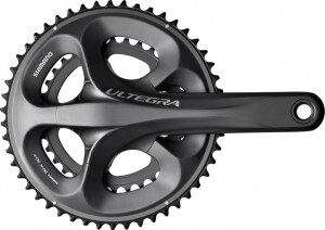 KRG Shimano Ultegra 34/50 Zähne 172,5mm FC-6750 Grey,Hollowtech II, m. Festachse