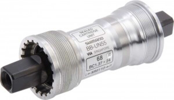 Kompaktinnenlager Shimano 68/118mm BBUN55 BSA 4-Kant