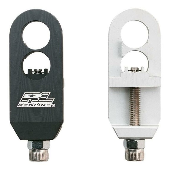 BMX Kettenspanner Redline Paar, Aluminium, silber, 14mm