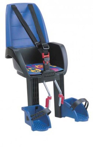 Kindersitz vorne Hamax Discovery 101 Befestigung Steuerrohr blau/schwarz