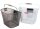 vorderradkorb klickfix anthrazit 26x35x25cm,engmaschig, o, adapter,16 ltr