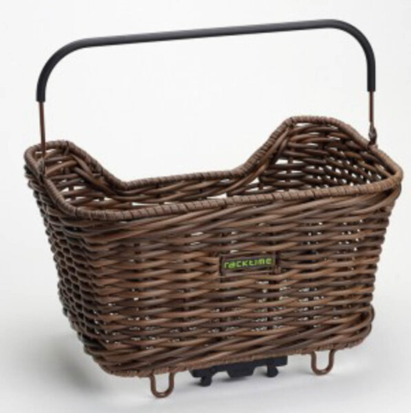 system korb racktime baskit willow 20ltr 43x31x24,5cm, braun, inkl. snapitadapter