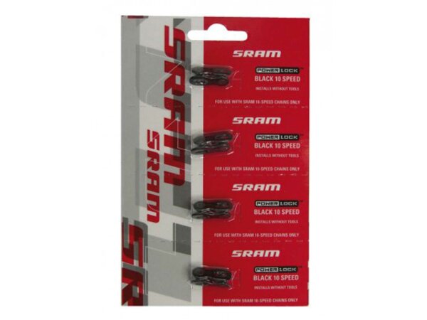 kettenverschlussglied set mit 4 stück sram power lock 10-fach