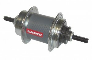 Freilaufnabe Sram 2-Gang Automatix 2-Gg Auto.36 Loch GW 130mm ohne Schalter
