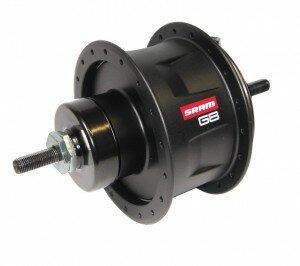 Sram G8 Getriebenabe, Freilauf 8-Gang, 36 Loch, 00.3318.060.000
