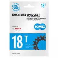 KMC E-Bike Ritzel vorne Bosch Gen.2 18T CrMo 1/8".