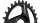 PINION Kettenrad Hochfestes Aluminium, harteloxier 30 Zähne, für
