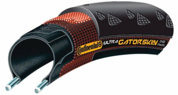 CONTINENTAL Reifen "Gatorskin" 3/180 TPI, PolyX Br 28-559 (26" x 