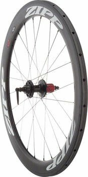 H-Rad Zipp 404 Firecrest Tubular 11f. 700C Carbon schwarz/Dekor weiß/Sram