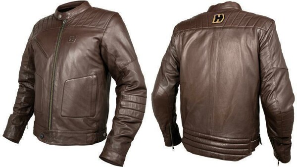 HEVIK Lederjacke Garage, Thermo-Innenfutter, Protektoren an Sch