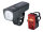 Fahrrad LED Bat-Beleuchtung Set Sigma Aura 25/Cubic