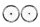H-Rad Zipp 60 Carbon Clincher/Draht 11f. 700C Alu/Carbon sw/Dekor weiß/Campa