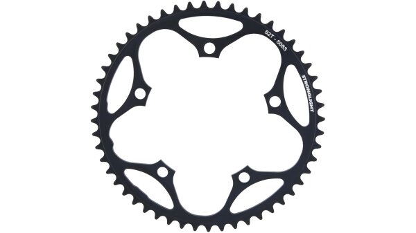 kettenblatt stronglight type 130 s außen 52 zähne, schwarz, 9/10-fach