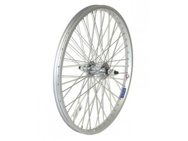 V-Rad BMX 20x1.75 Alu-Kastenfelge silber.Zink-Spei.