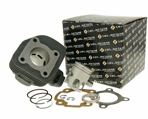 101.OCTANE Zylindersatz 48 ccm, Gusseisen, ohne Zy 12 mm Kolbenbo