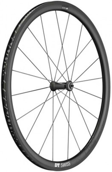 vr dt swiss prc 1400 spline 35 carbon, schwarz, 100/5mm qr