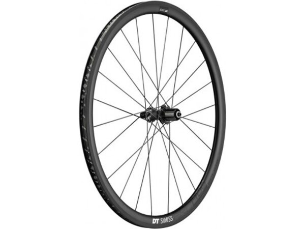 hr dt swiss prc 1400 spline 35 carbon, schwarz, 130/5mm qr, shimano