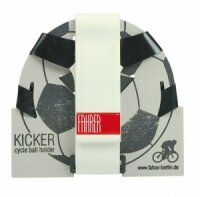 ballhalter kicker fahrer schwarz/wei&szlig;