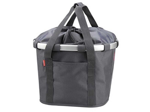 City-Tasche KLICKfix  Bikebasket Reisenthel, graphite, 35x28x26cm