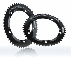 kettenblatt miche pista advanced bcd 144 56 zähne, schwarz, 1/8"                 