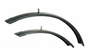 schutzbleche alu pletscher fender sport r50 24-26", schwarz, breite 50mm        
