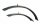 schutzbleche alu pletscher fender sport r50 24-26", schwarz, breite 50mm        