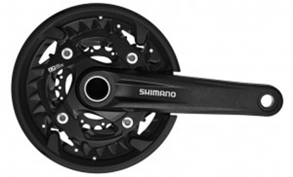 krg shimano mt500 36/26 zähne 175mm fcmt500 schwarz,m. kss m festachse