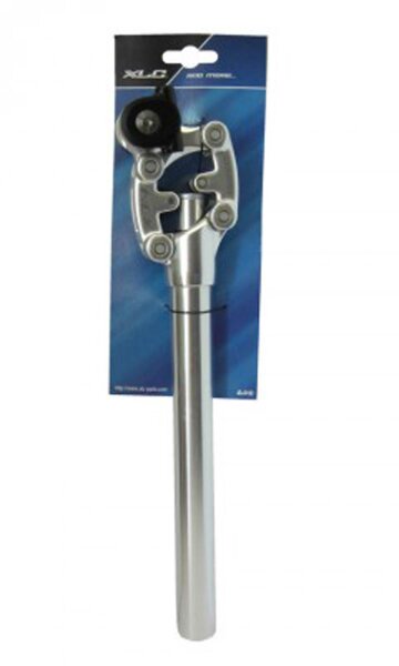 Federsattelstütze SR-Suntour SP12 NCX Ø 27,2mm, 350mm, silber, Feder "mittel"
