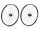 xlc all mtn 27,5" plus mtb-laufradsatz 584-30c  schwarz tubeless ready