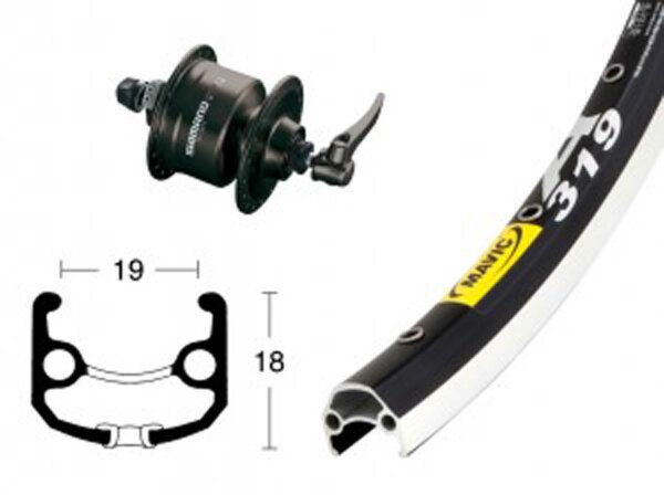 v-rad 28x1.75nabend.3n72 sz.ssp 36l mavic a319 schwarz.niro-spei.dd(sz)