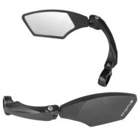 fahrradspiegel m-wave spy space schwarz, linksmontage ,...