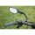 fahrradspiegel m-wave spy space schwarz, linksmontage , ø 22,2mm