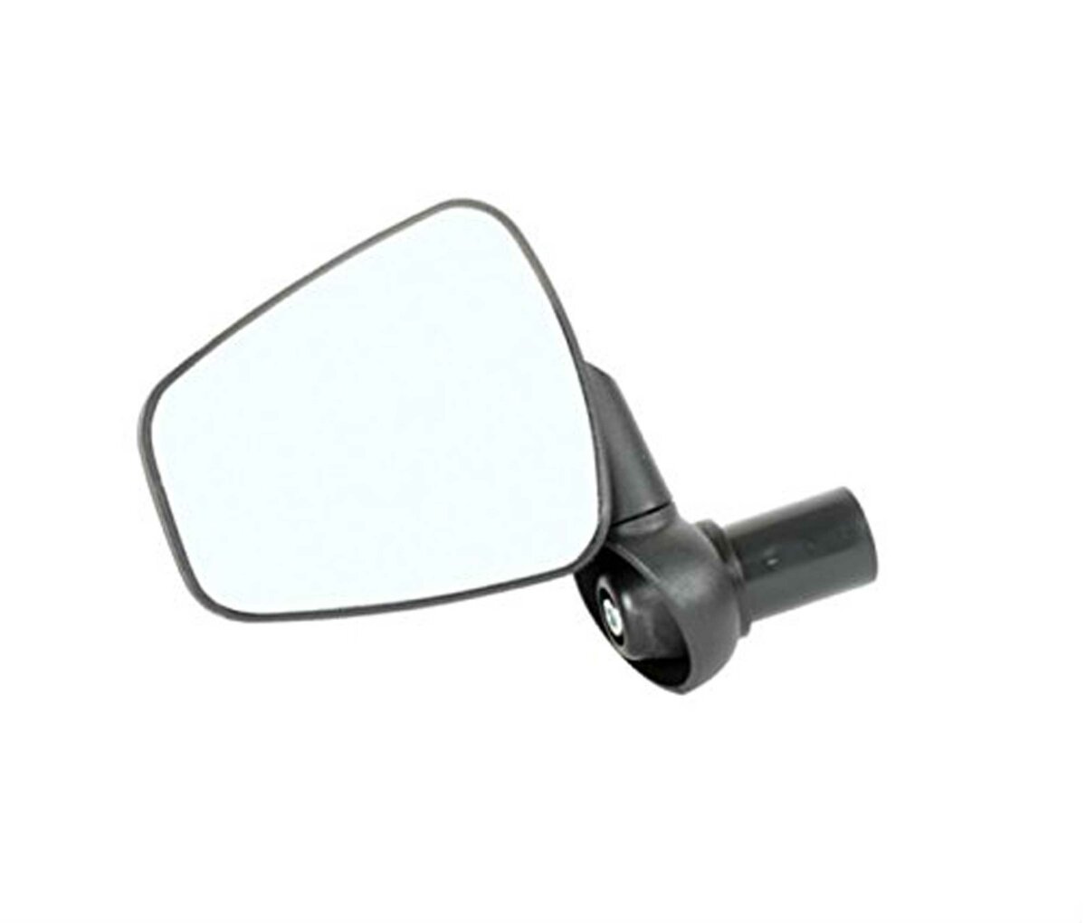 Rétroviseur ZEFAL Dooback 2 - Droit, Noir, Large Miroir Orientable Pour Guidon Vélo
