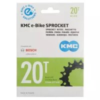 antriebsritzel e-bike kmc für bosch 20 z., 1/8", active+performance line    