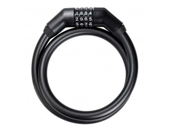 ketten-zahlenschloss trelock 110cm,ø 6mm bc 360/110/6, schwarz,ohne halter