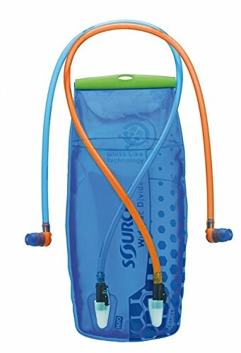 Trinkblase Source Widepac D|vide 2 L transparent-blau