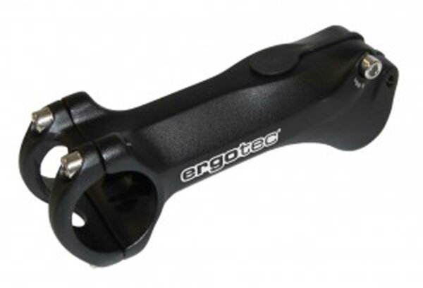 a-head vorbau ergotec high charisma alu, schwarz, 1 1/8", ø 31,8mm, 90mm,45°