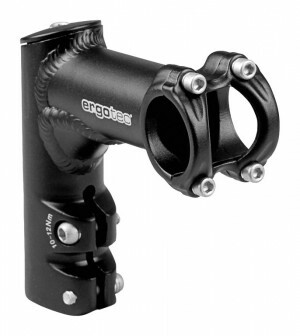 A-Head Vorbau Humpert Comfi Alu, schwarz, 1 1/8",Ø 25,4mm, 80mm, 15°