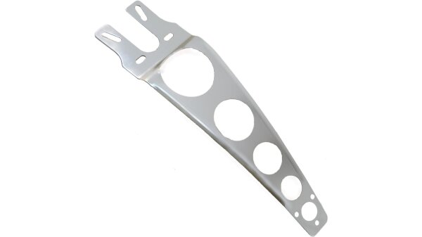 Kotflügelstrebe Hochwertige Aluminium-Strebe zur S silber