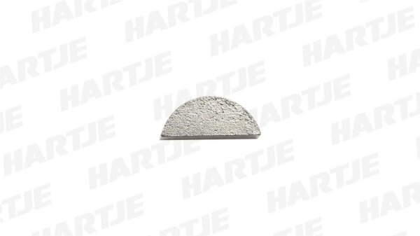 Halbrundkeil 3x3,7 Kurbelwe