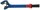 Kettenbürste Länge ca. 26 cm blau