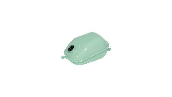 Benzintank Bananenform, Metallgehäuse grundiert, KR5