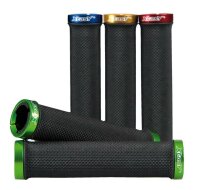 mtb/atb-griffe ergotec kraton,135mm,schwarz,mit roter...