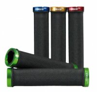 mtb/atb-griffe ergotec kraton,135mm,schwarz,mit blauer...