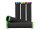 mtb/atb-griffe ergotec kraton,135mm,schwarz, goldener klemmung