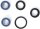 ALL BALLS RACING Radlagersatz Hochgeschwindigkeits 25-1077