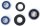 ALL BALLS RACING Radlagersatz Hochgeschwindigkeits 25-1468