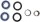ALL BALLS RACING Radlagersatz Hochgeschwindigkeits 25-1474