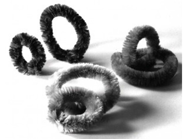 Perlon-Nabenputzringe Paar weich